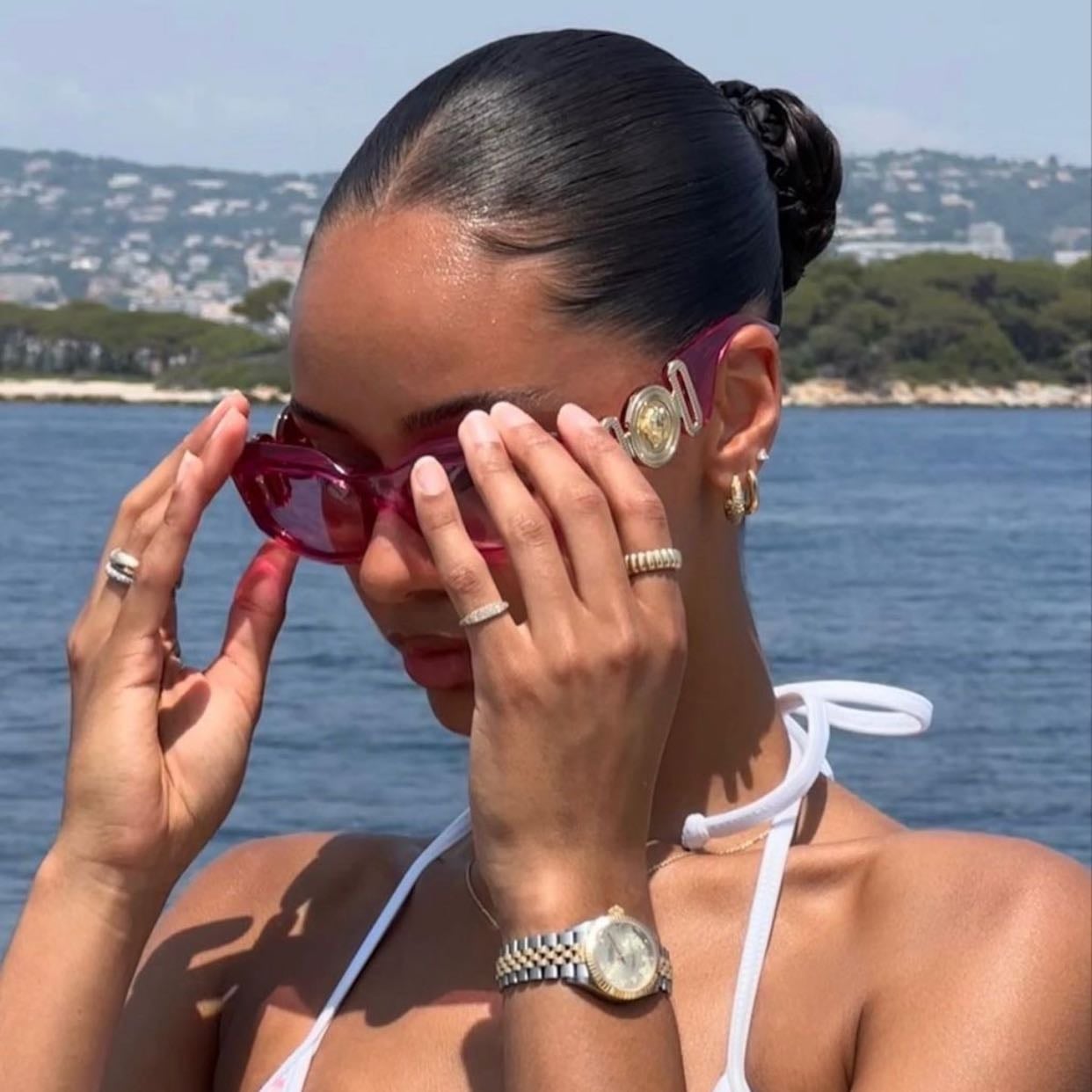 slick back bun