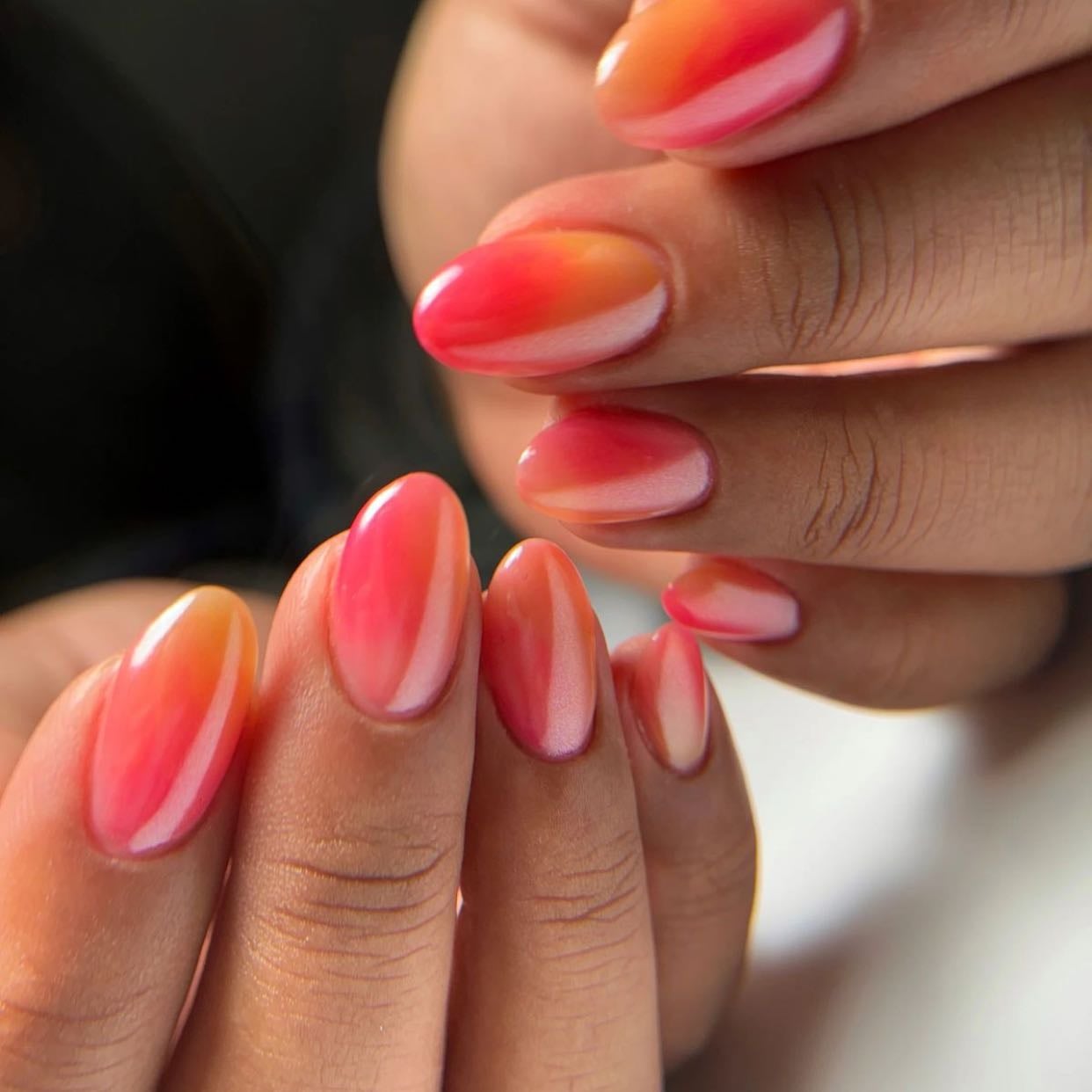 pink orange gradient