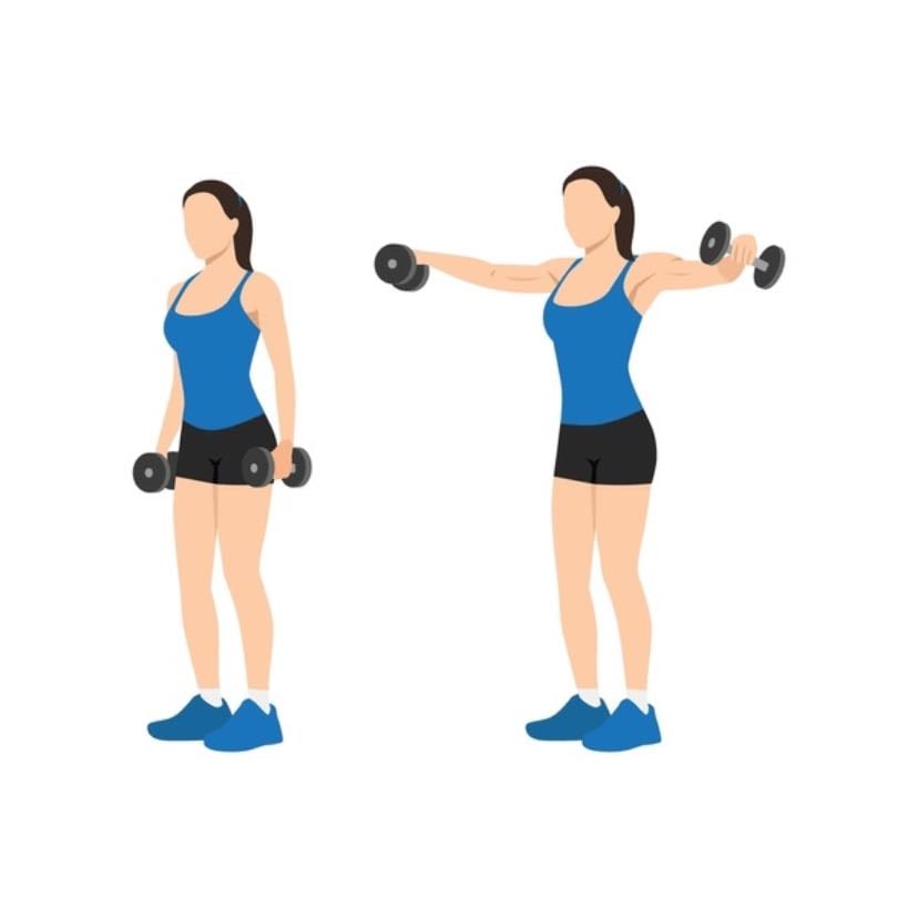 Lateral raises