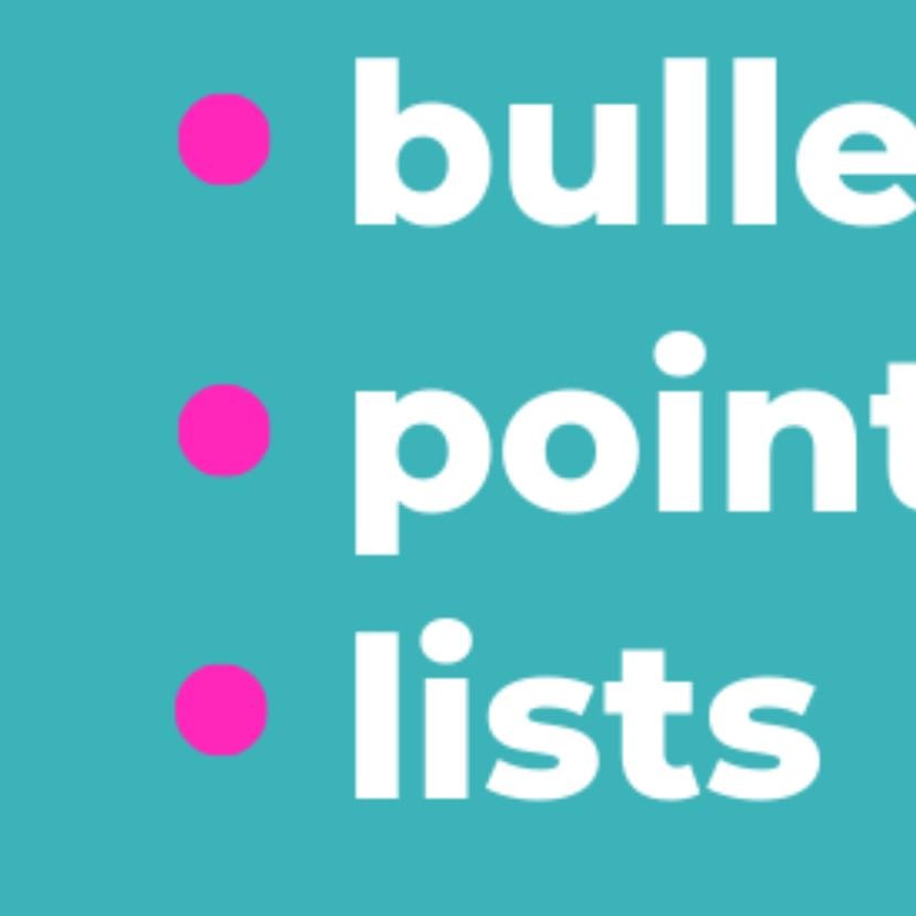Liste os pontos principais - Ao invés de lutar para compor uma primeira frase brilhante, liste os pontos principais que quer incluir