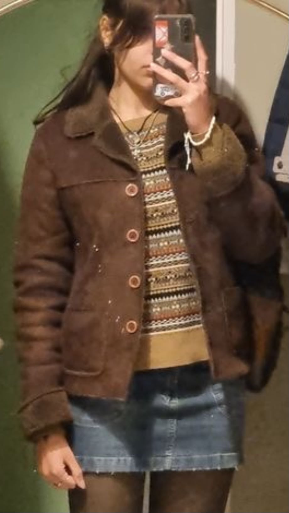 Fleece Lined Leather Jackets