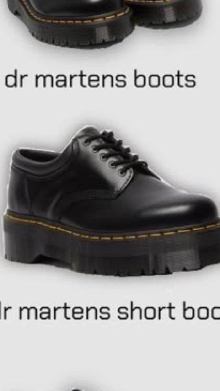 Doc Marten Short Boots