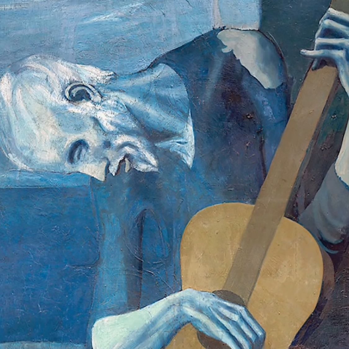 El viejo guitarrista ciego - Pablo Picasso 1903-1904