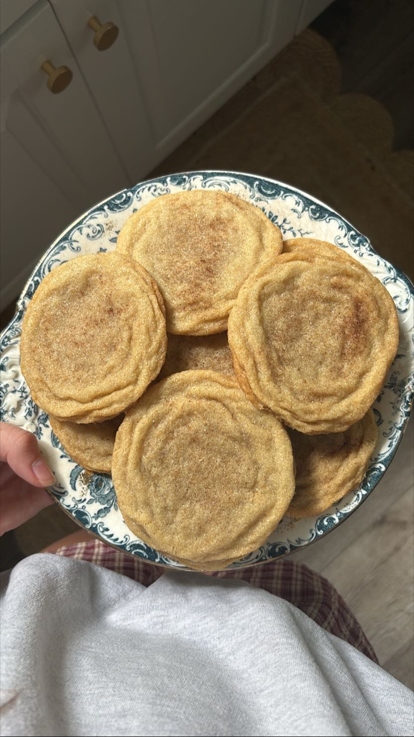 Snickerdoodle cookies
