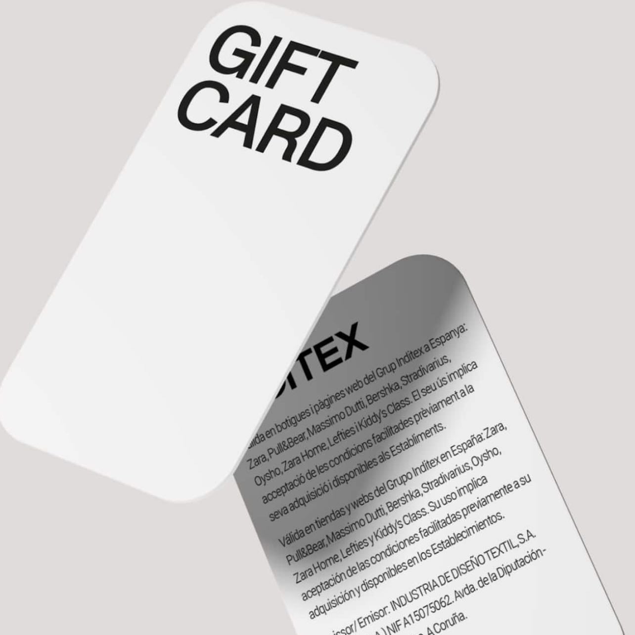 Tarjeta regalo inditex - Hm, stradivarius, zara