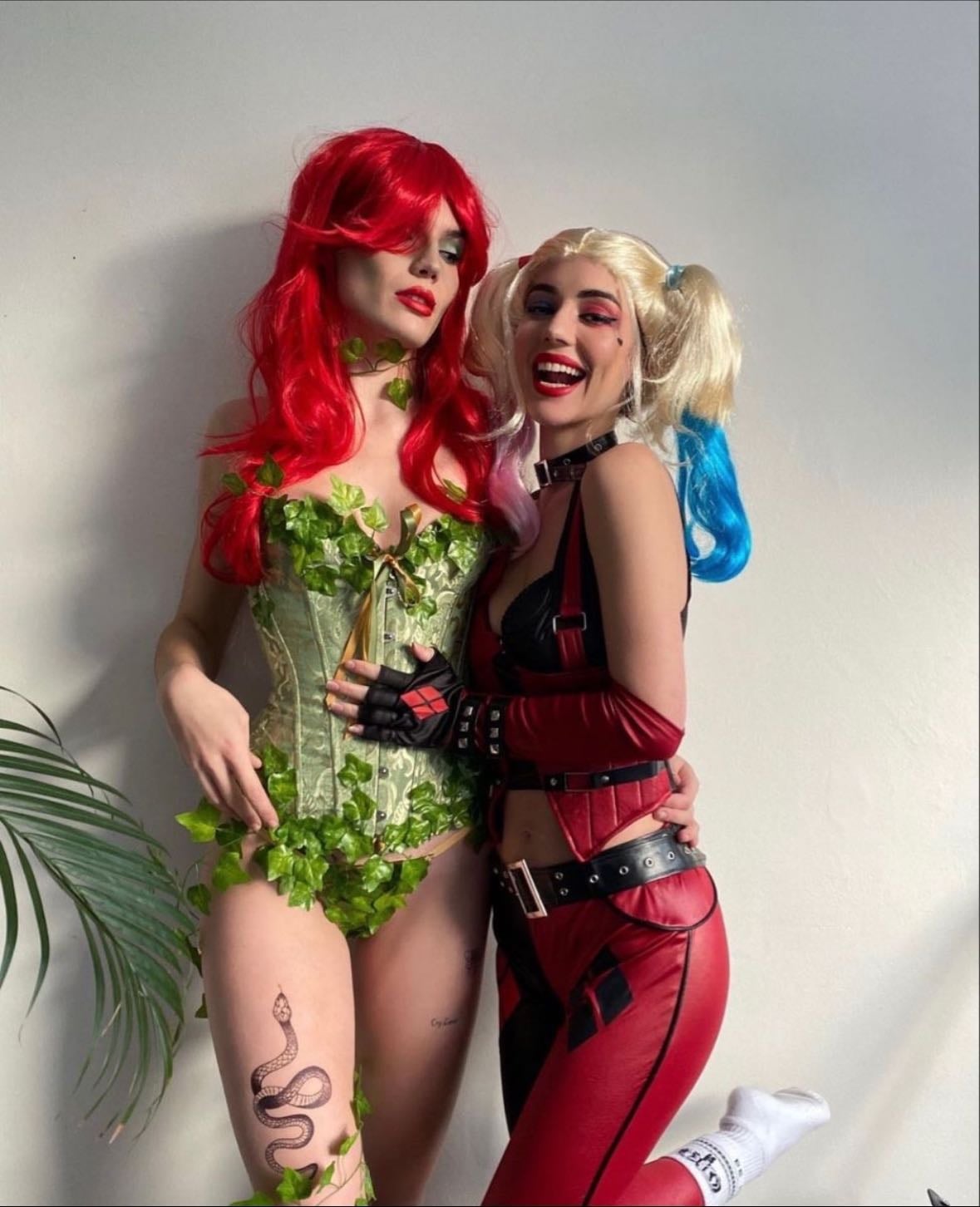 Harley queen y Hiedra venenosa