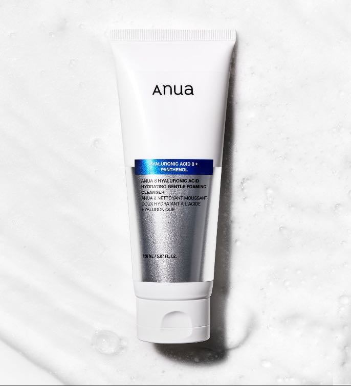 ANUA | 8 Hyaluronic acid gentle foaming cleanser
