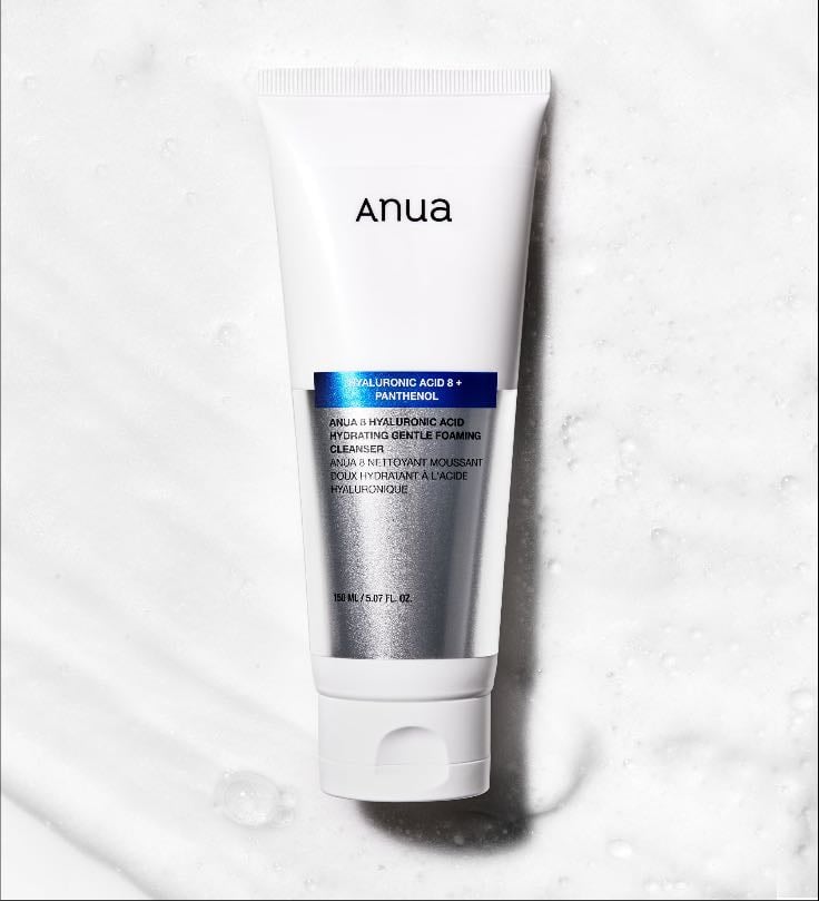 ANUA | 8 Hyaluronic Acid Hydrating Gentle Foaming Cleanser
