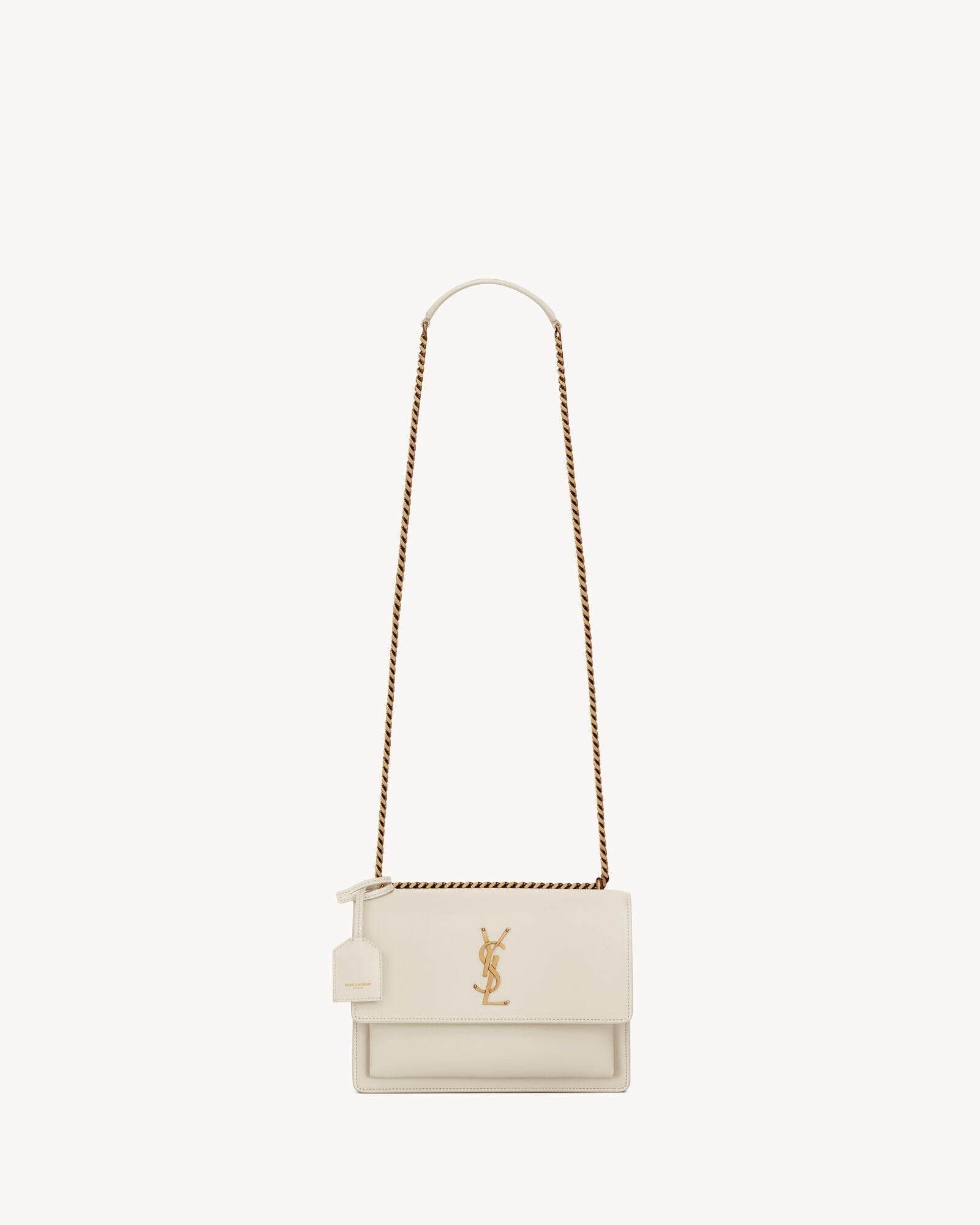 Sunset mediano de piel lisa | Saint Laurent | YSL.com - SAINT LAURENT