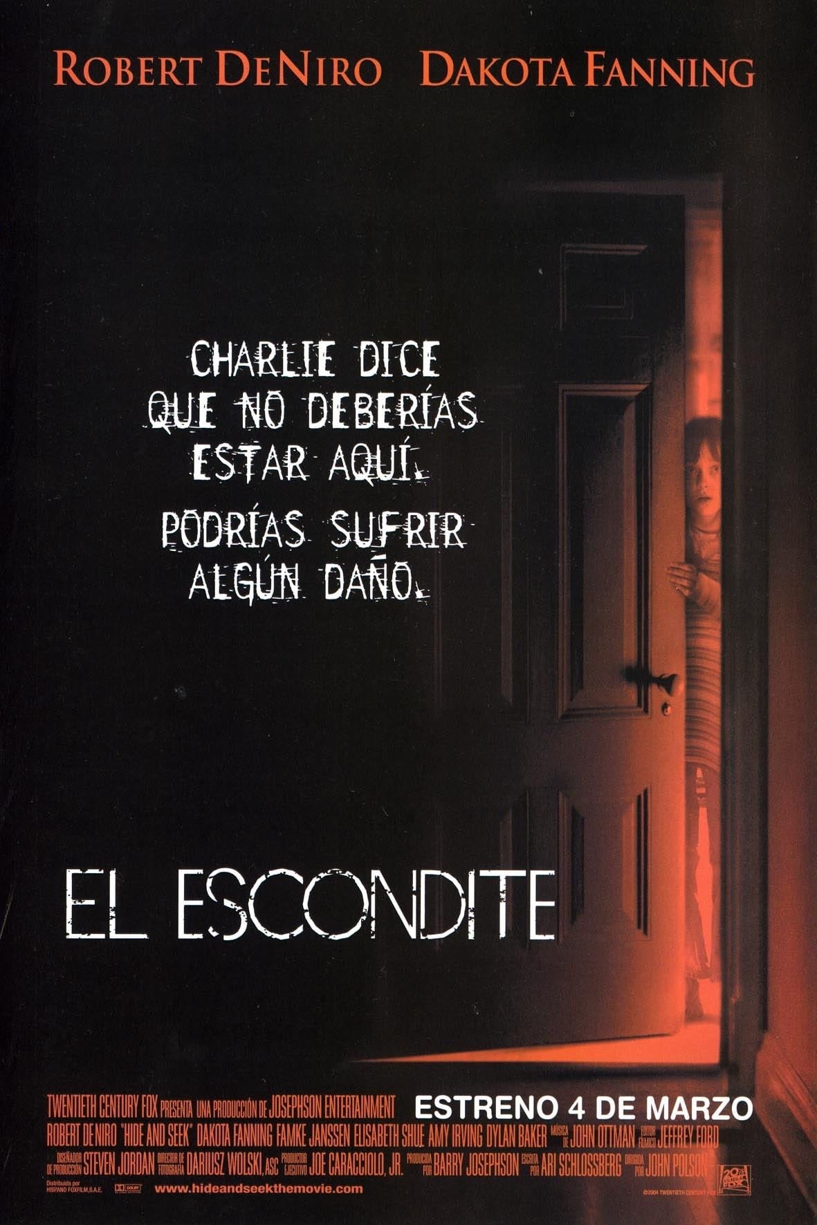 El escondite - John Polson · 2005