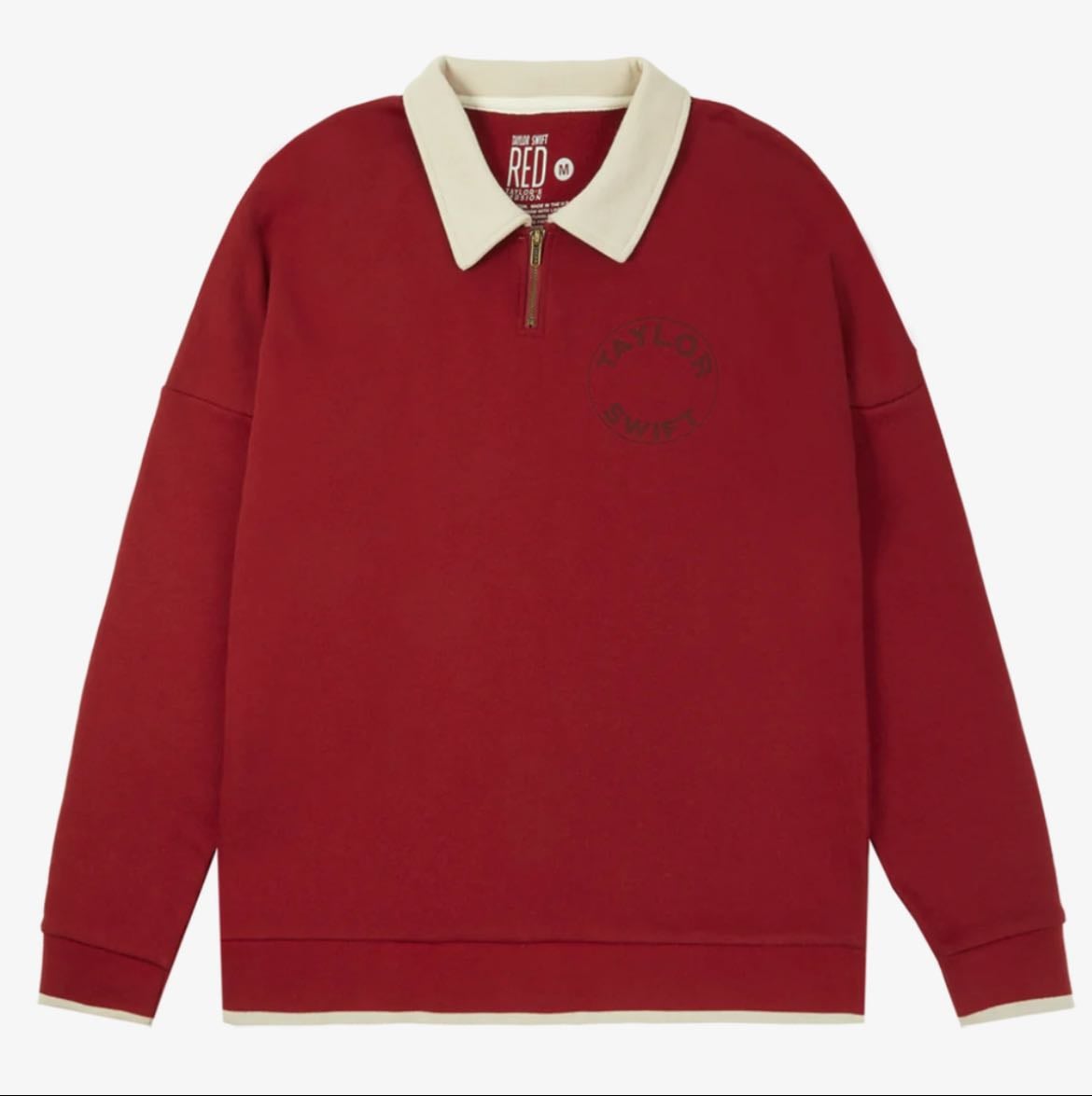 RED (TAYLOR'S VERSION) I REMEMBER IT ALL TOO WELL ZIP POLO