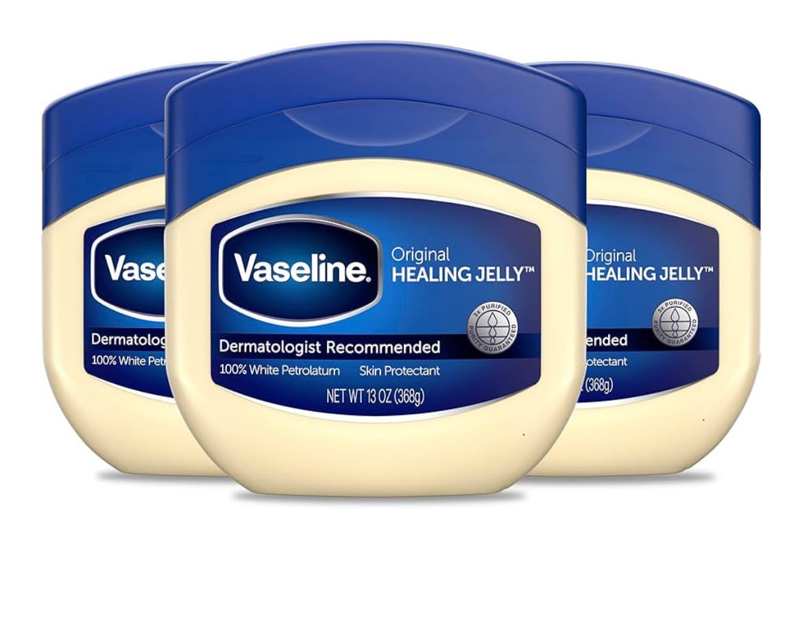 Vasline - 2x a week
