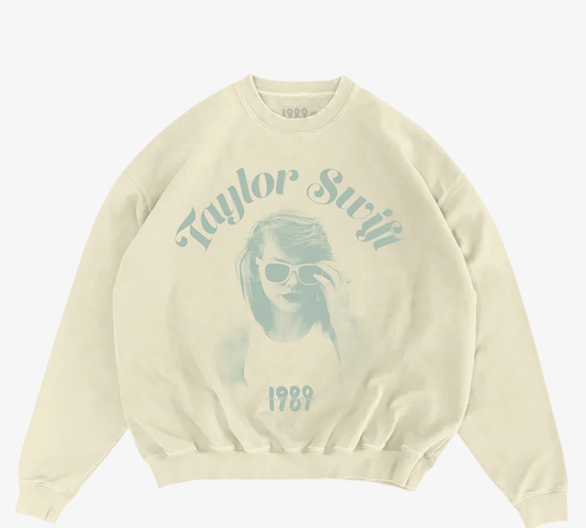 FROM THE VAULT LIGHT YELLOW 1989 (TAYLOR'S VERSION) PHOTO CREWNECK
