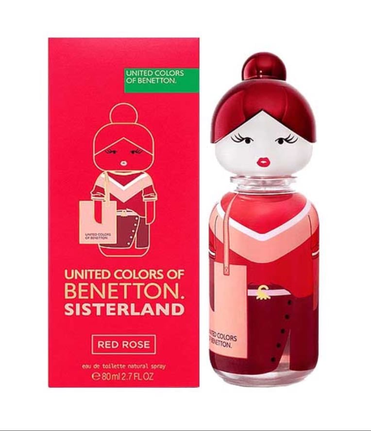 sisterland red rose - benneton