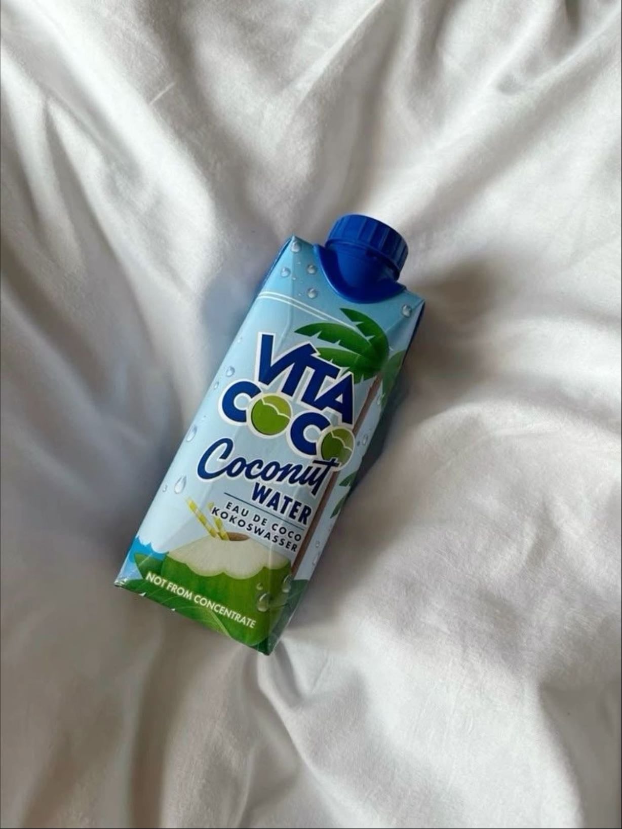 Coconut Water - Restores electrolytes when you’re running a fever.