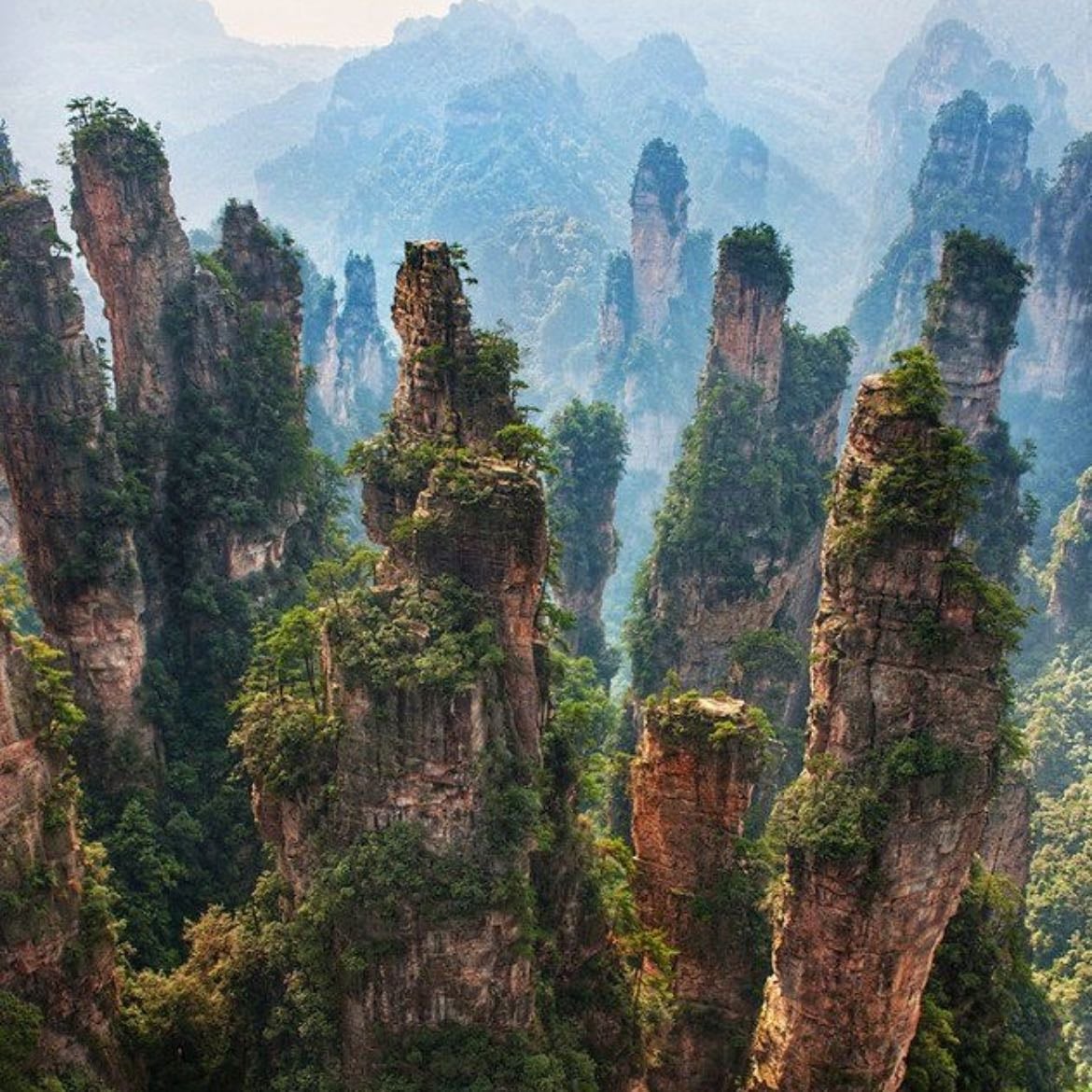 Avatar mountains - Kina