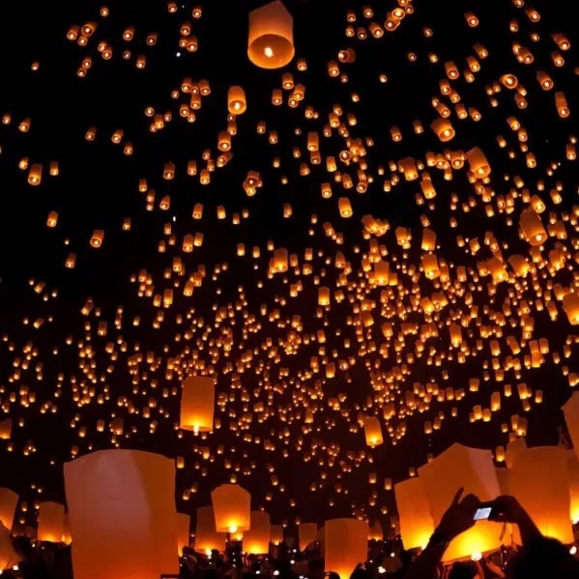 Lanternefestival - Thailand