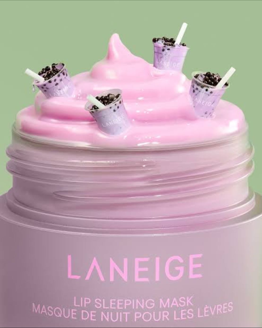 Lip mask - Laneige taro bubble tea lip mask