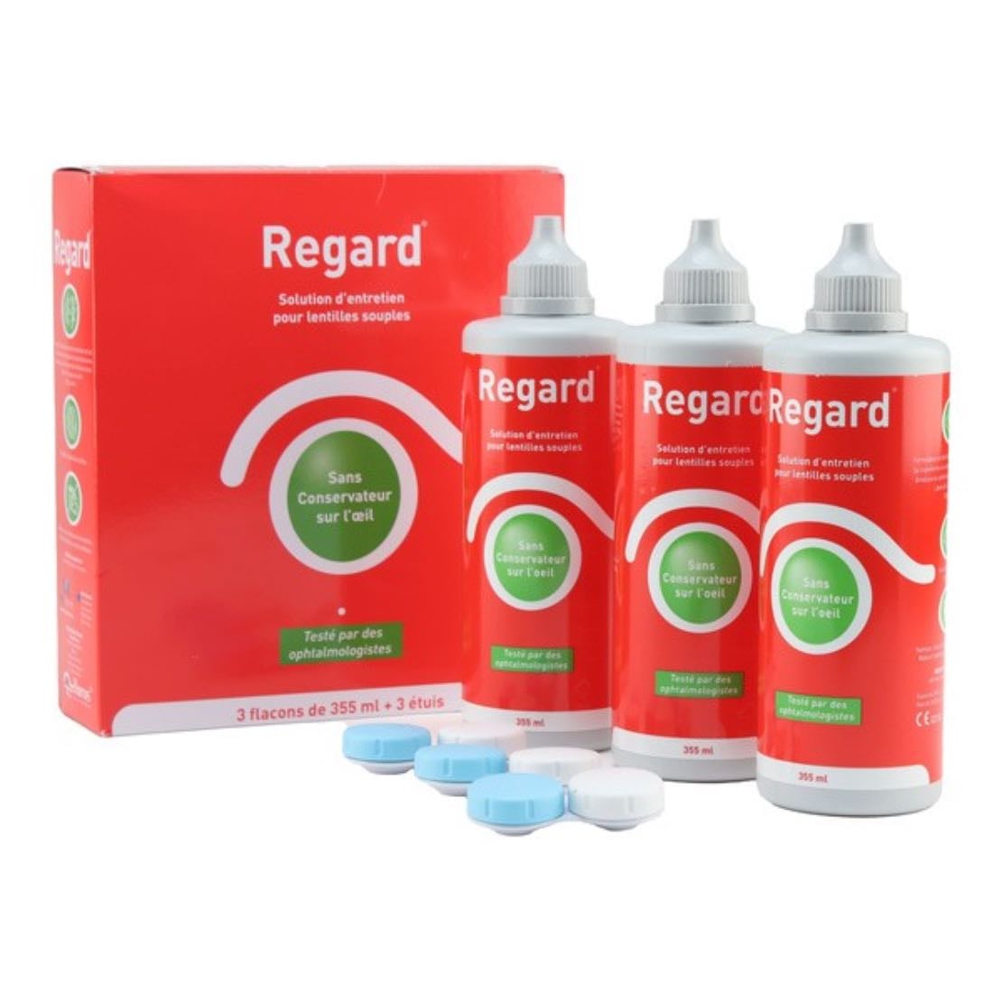 Contact lenses cleansing solution - whatever my optometrist gives me actually