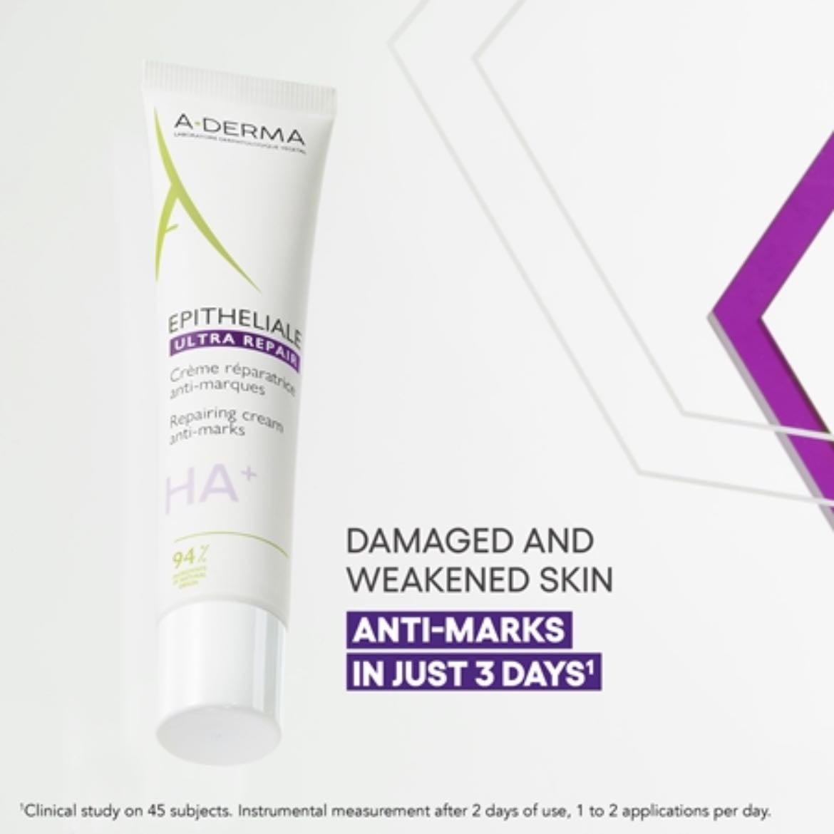 PM moisturiser - a-derma ultra repair cream