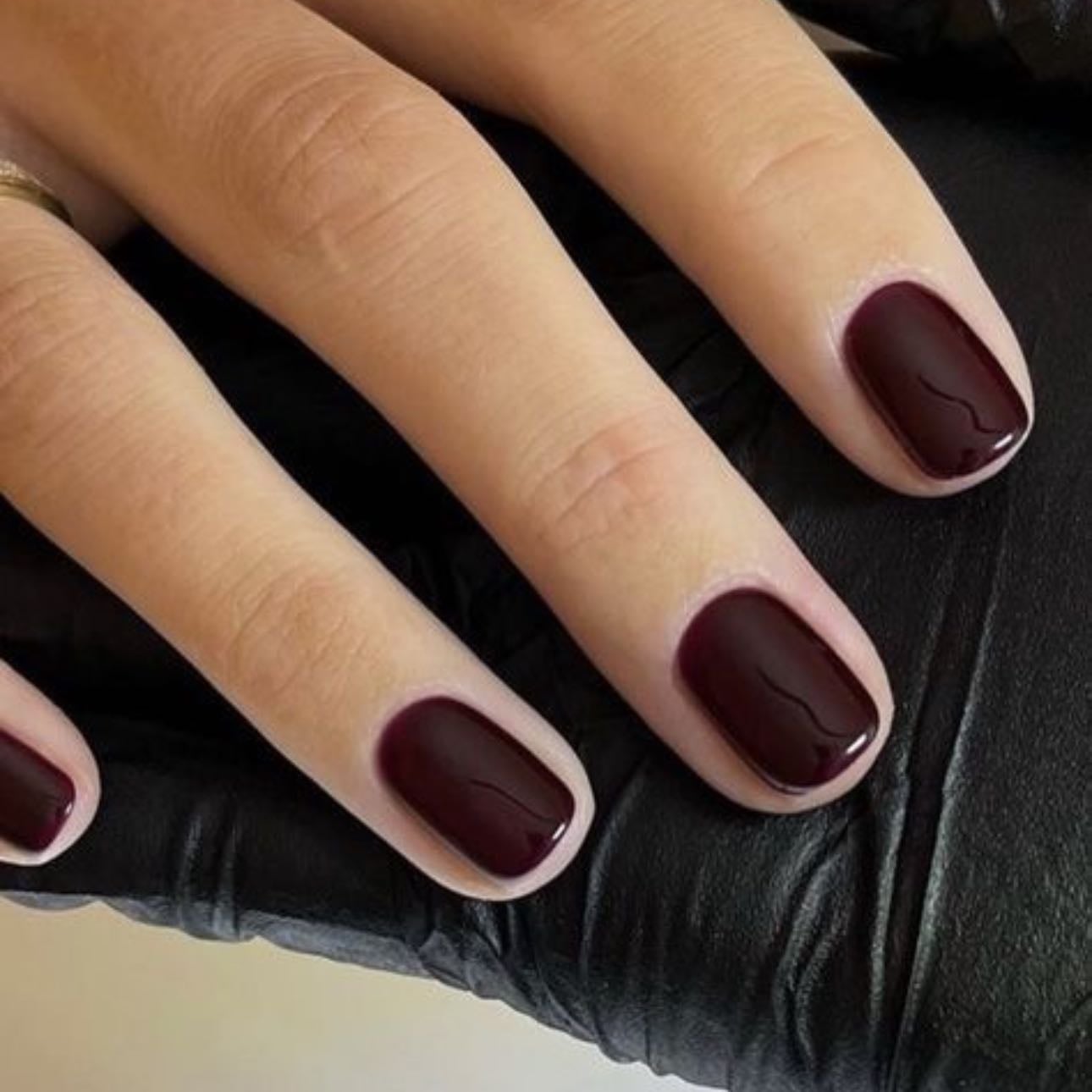 Simple Burgundy