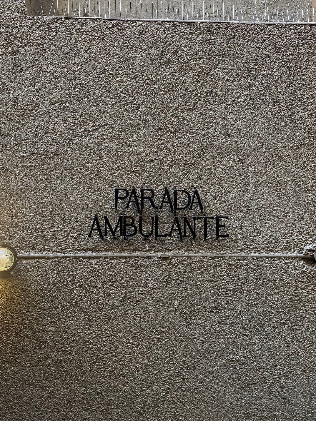 Parada Ambulante - limonada: ★ ★ ★
pastelería:★ ★ ★
lugar: ★ ★ ★ ★ ★