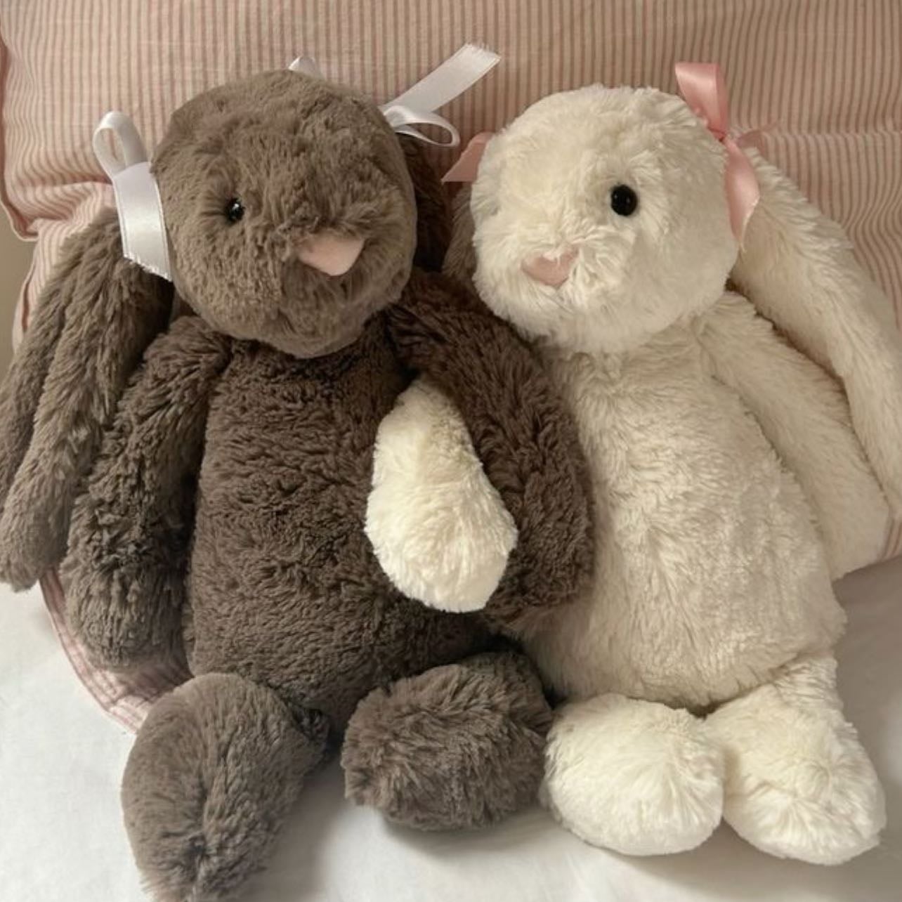 Conejito de peluche - son bien tiernos, tampoco sé si son de una marca específica