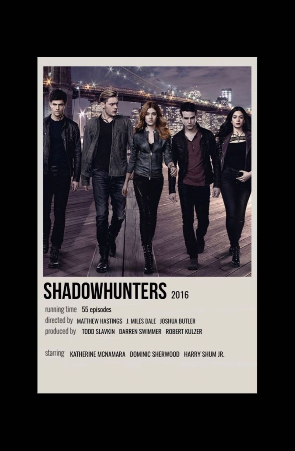 Shadowhunters : The Mortal Instruments - Ed Decter · 2016