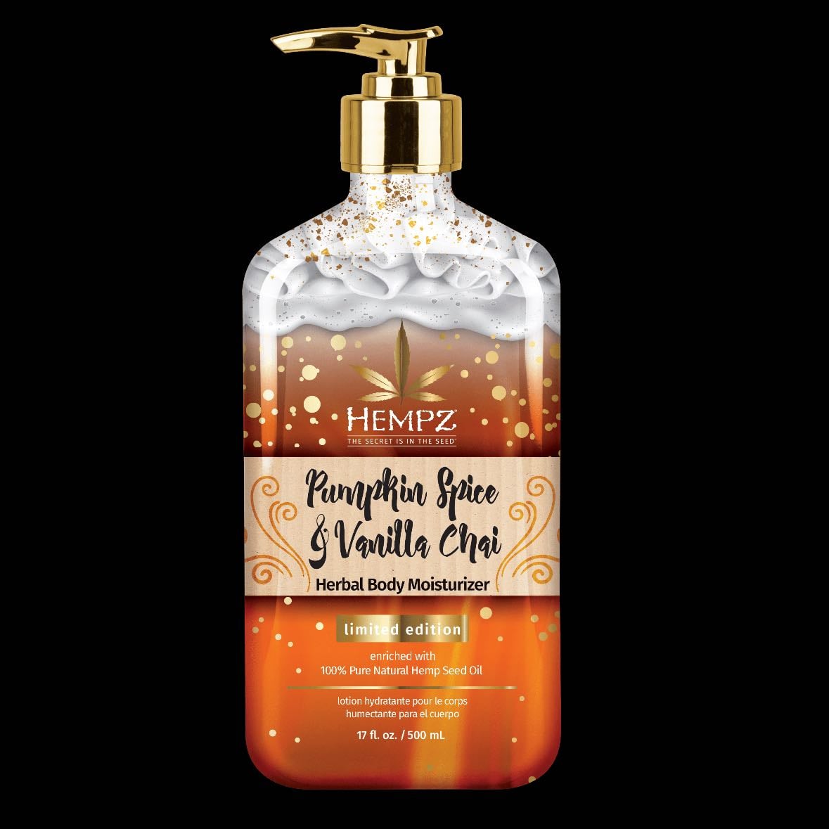Hempz pumpkin spice body lotion