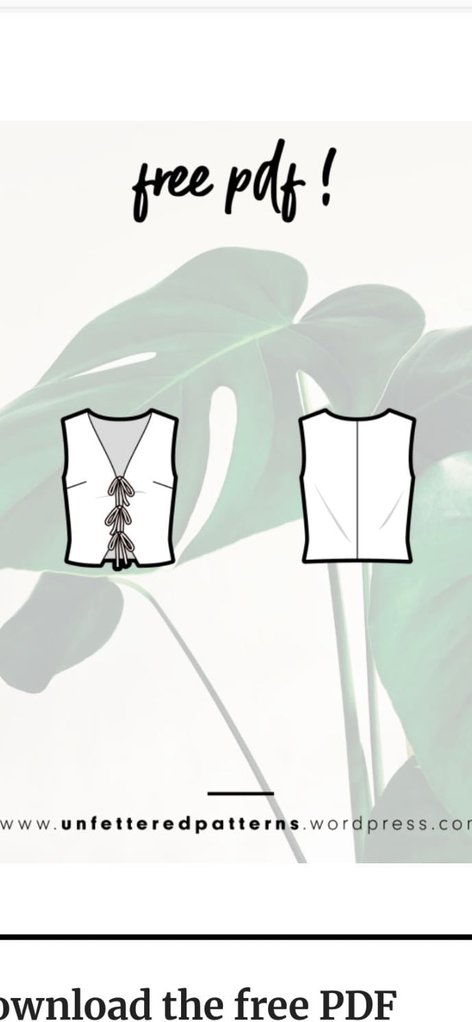 The Tie Front Vest