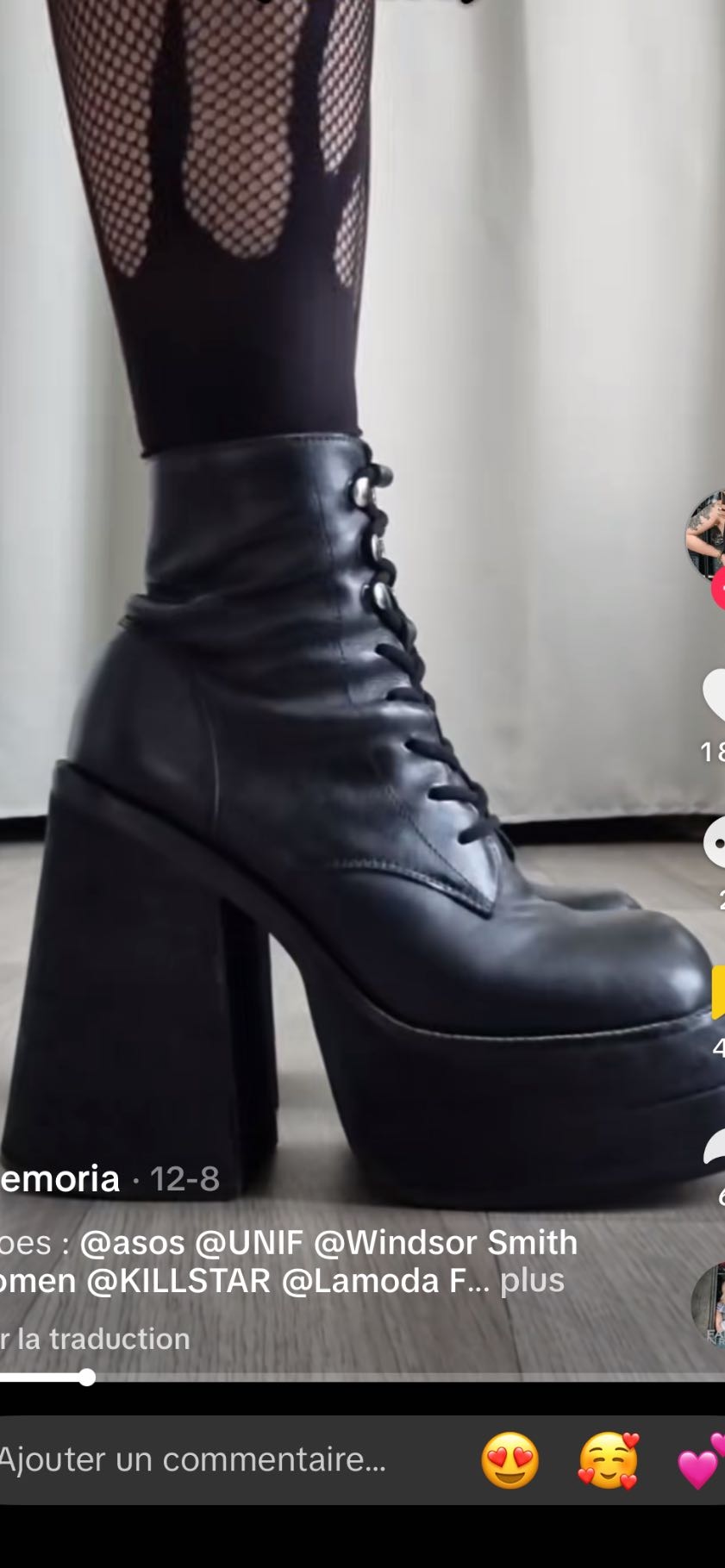 Unif lace up brat boots