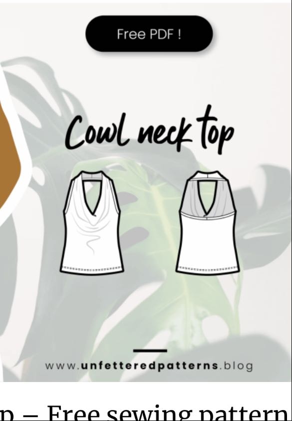 Cowl Neck Top