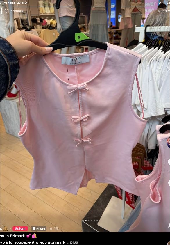 Coquette Tank Top With Bows