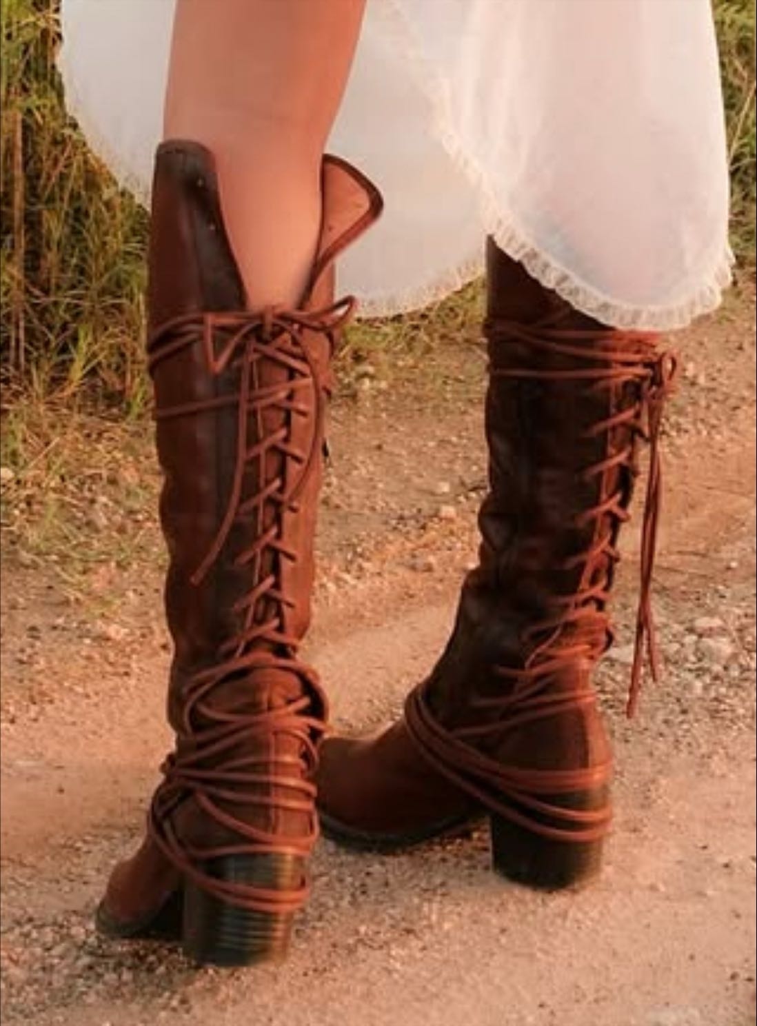 Corset Boots