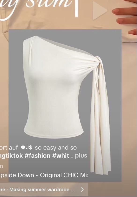 One Shoulder Top