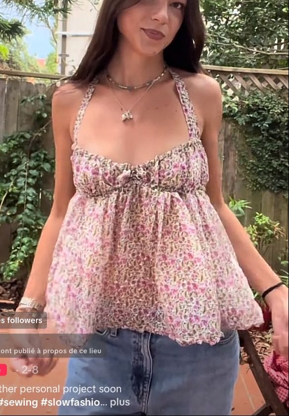 Halter Flowy Top