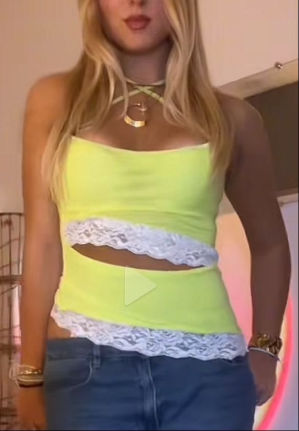 Cut Out Tank Top