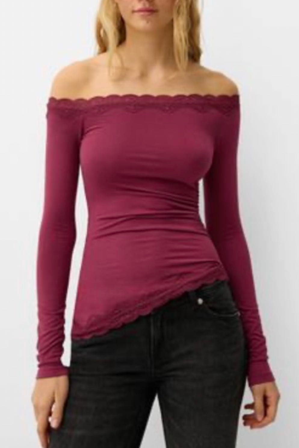 Off Shoulder Lace Top