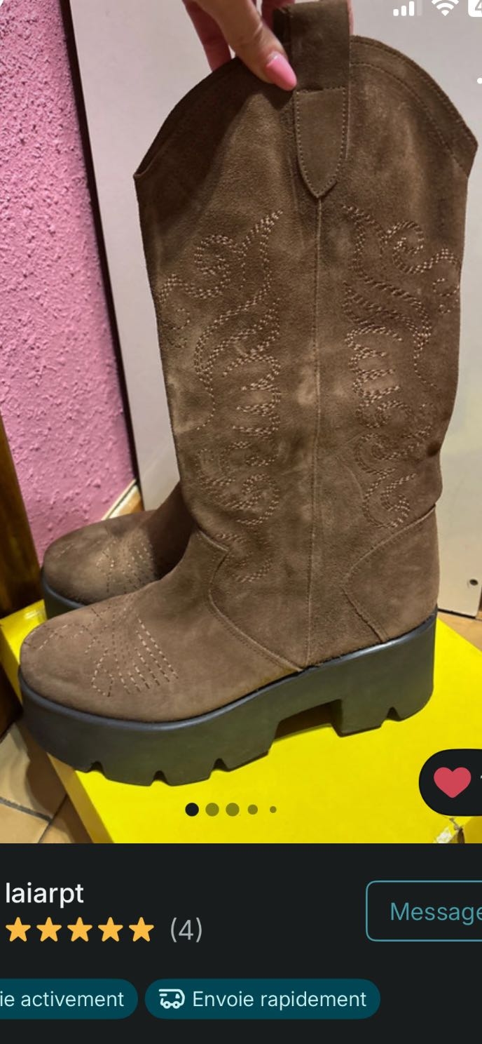 Cowboy Platform Boots