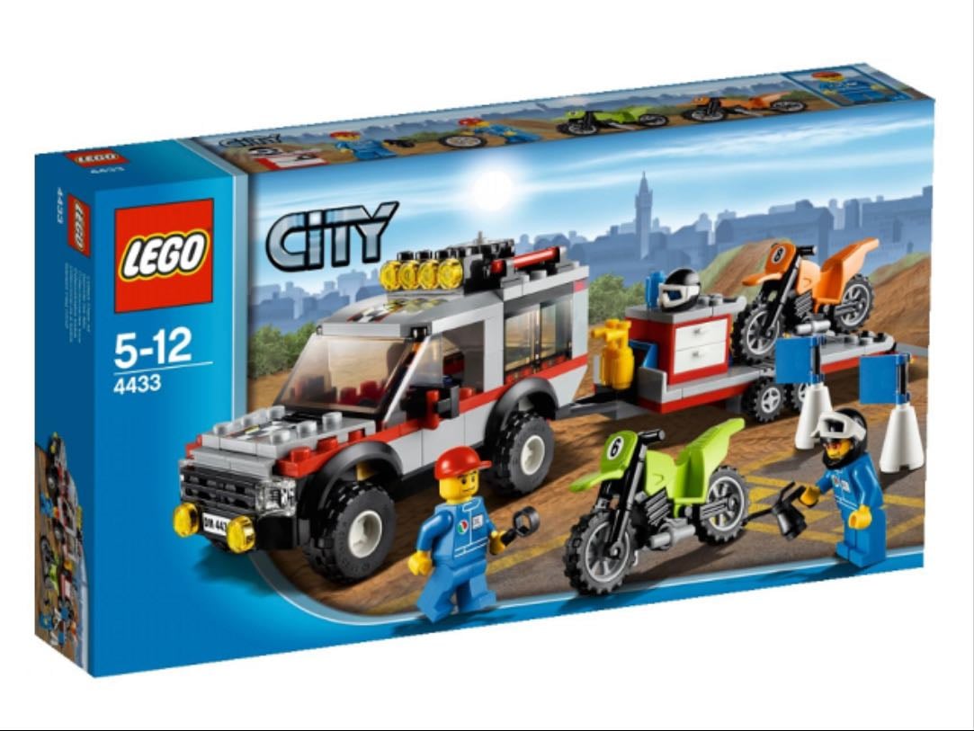 LEGO® City - Caminhão de transportes de motocicletas off road - #4433 • 2012
