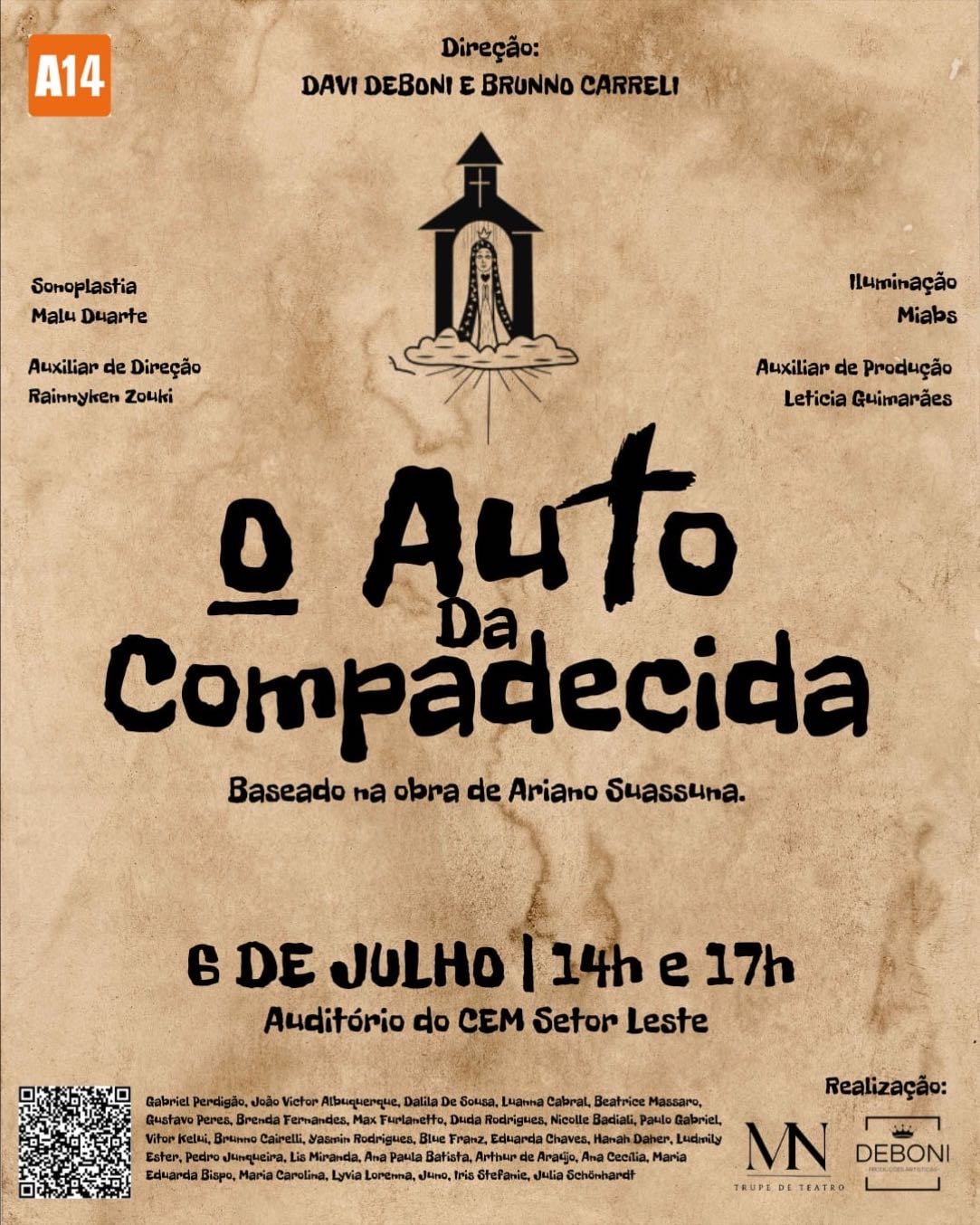 O Auto da Compadecida - Davi Deboni • 2024