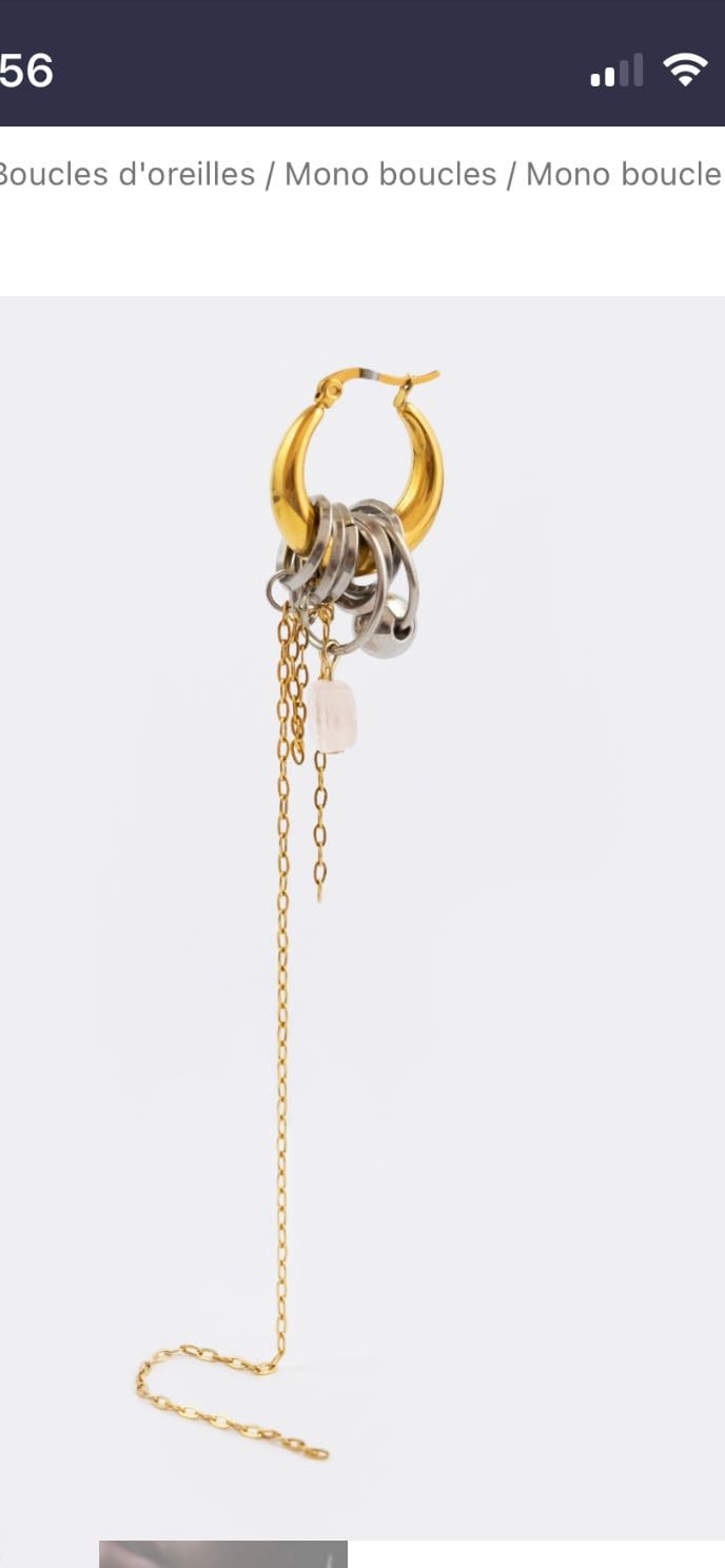 Boucle d’oreille Drop - HEY MA DOUCE