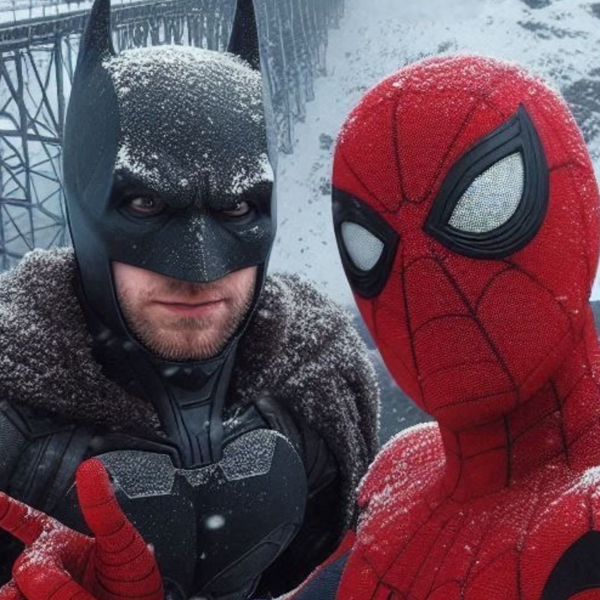 Batman and Spider-man - Marvel/DC