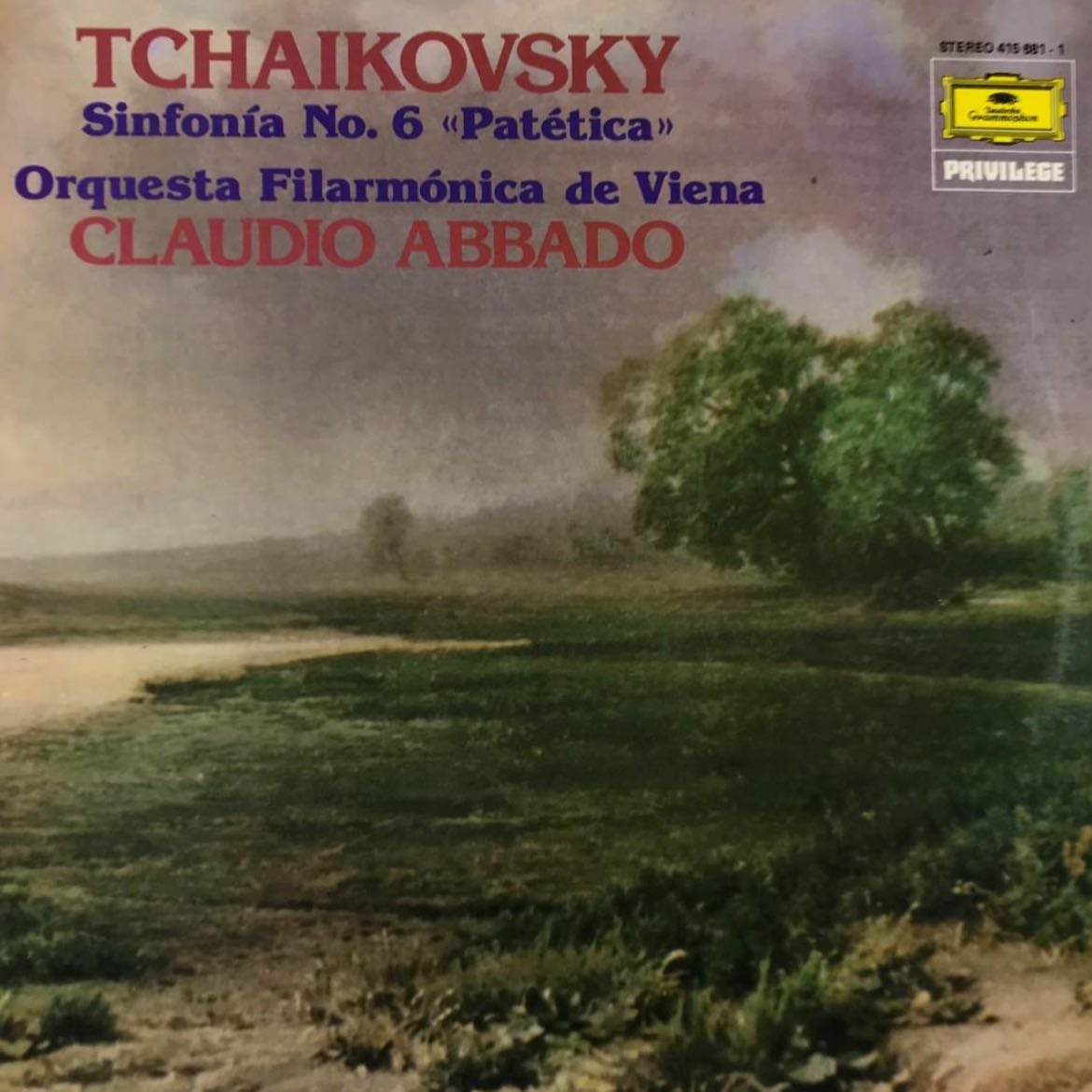 Sinfonía No. 6 <Patética> Orquesta Filarmónica de Viena Claudio Abbado - Tchaikovsky