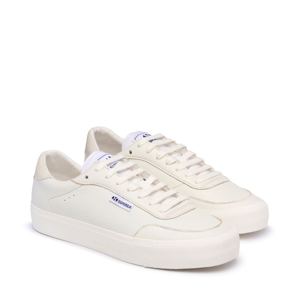 Superga 3842 Court White F Avorio - $82.990