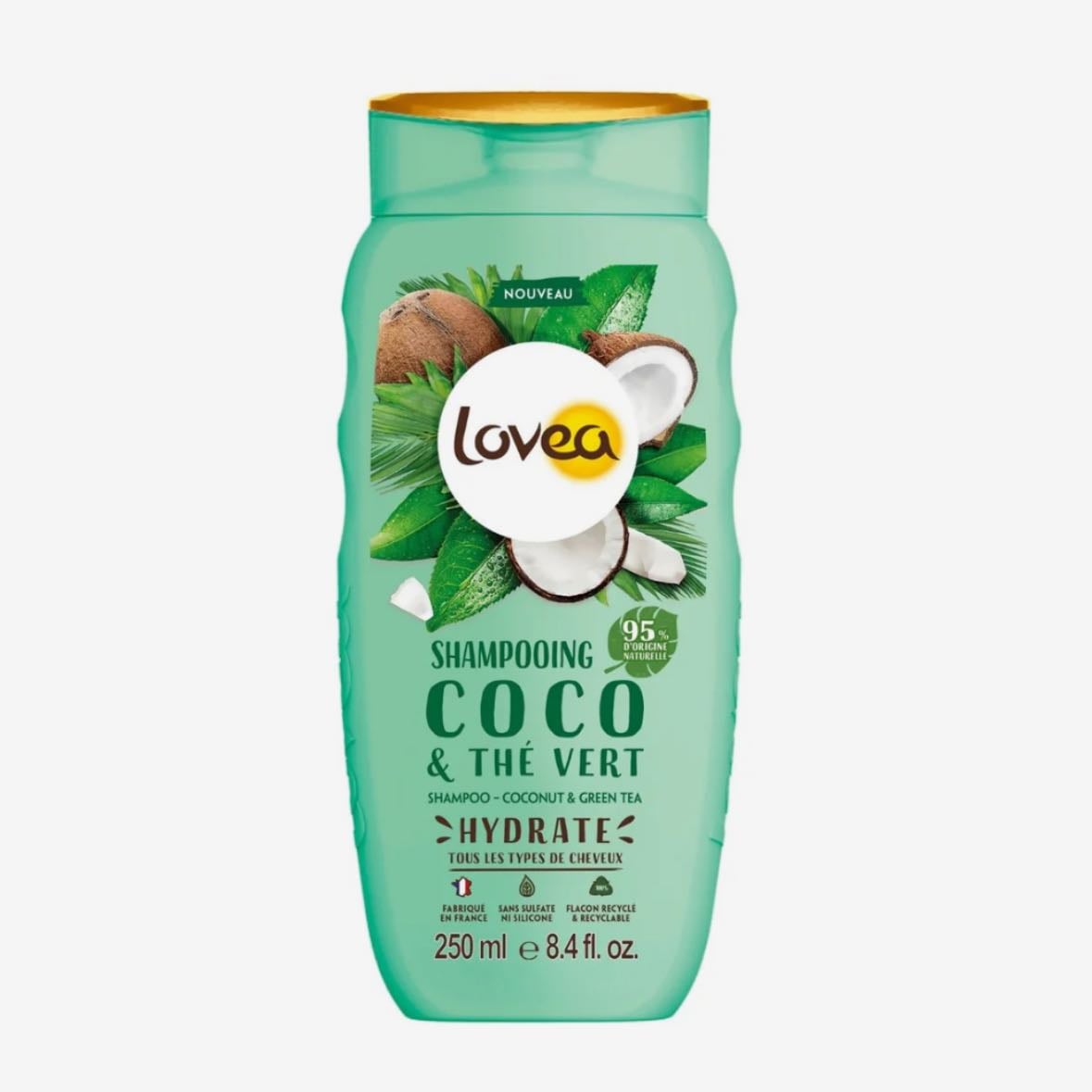 Lovea Shampoo coco & te verde - $7.990