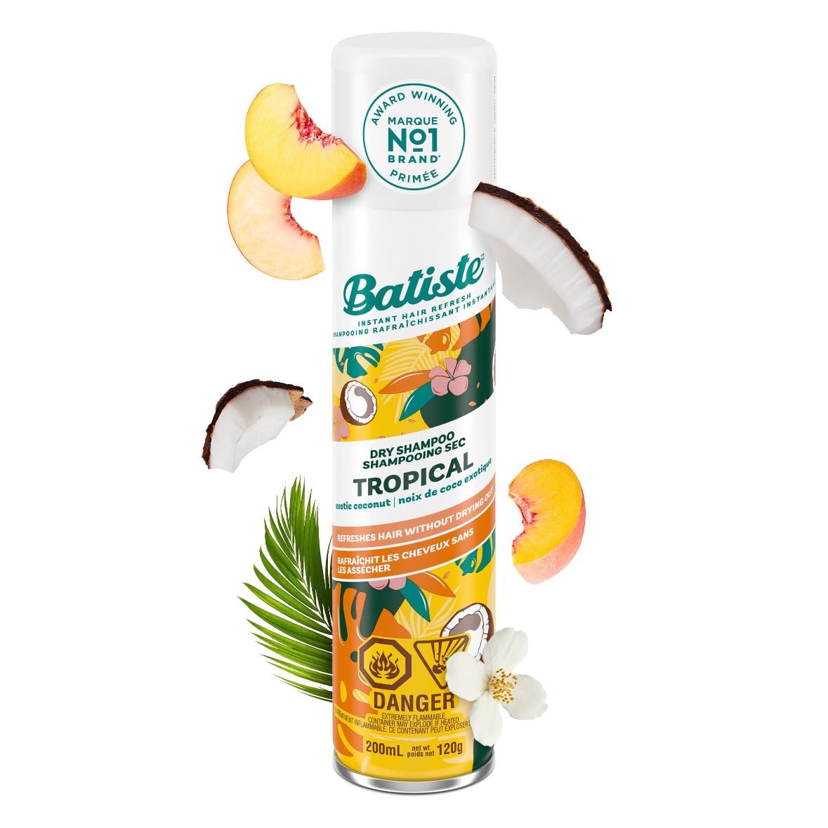 Batiste Shampoo Seco Tropical - $10.500