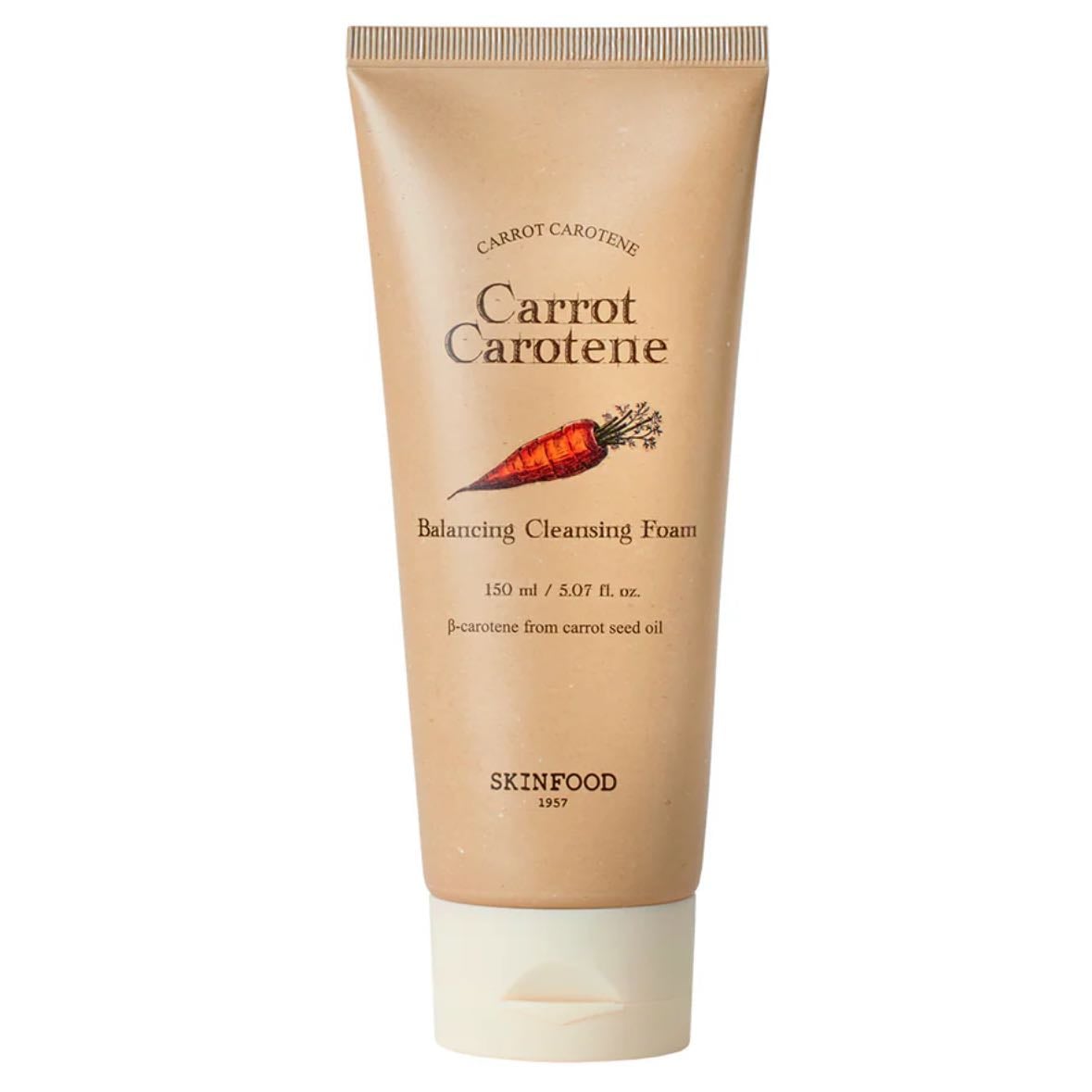 Skinfood limpiador facial carrot carotene balancing - $28.990