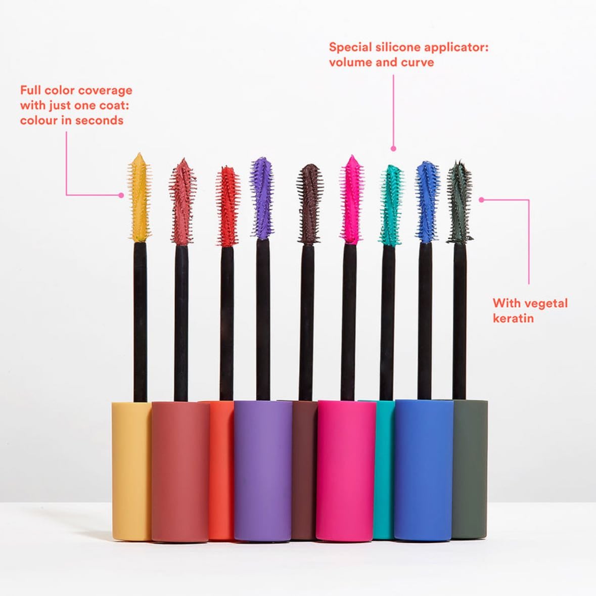 3INA MÁSCARA DE PESTAÑAS DE COLOR THE COLOR MASCARA - $15.990
