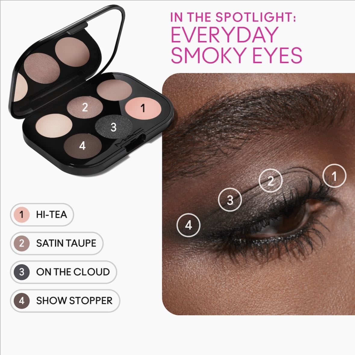 Paleta de Sombras M.A.C Connect In Colour Eye Shadow Palette: Encrypted
Kryptonite Mac Cosmetics - $35.990